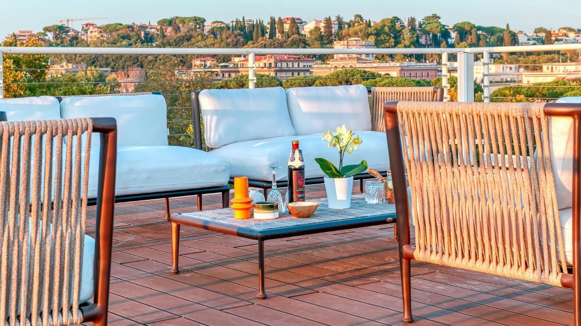 Apartmán Skylife Tiber Luxury Penthouse Řím Itálie