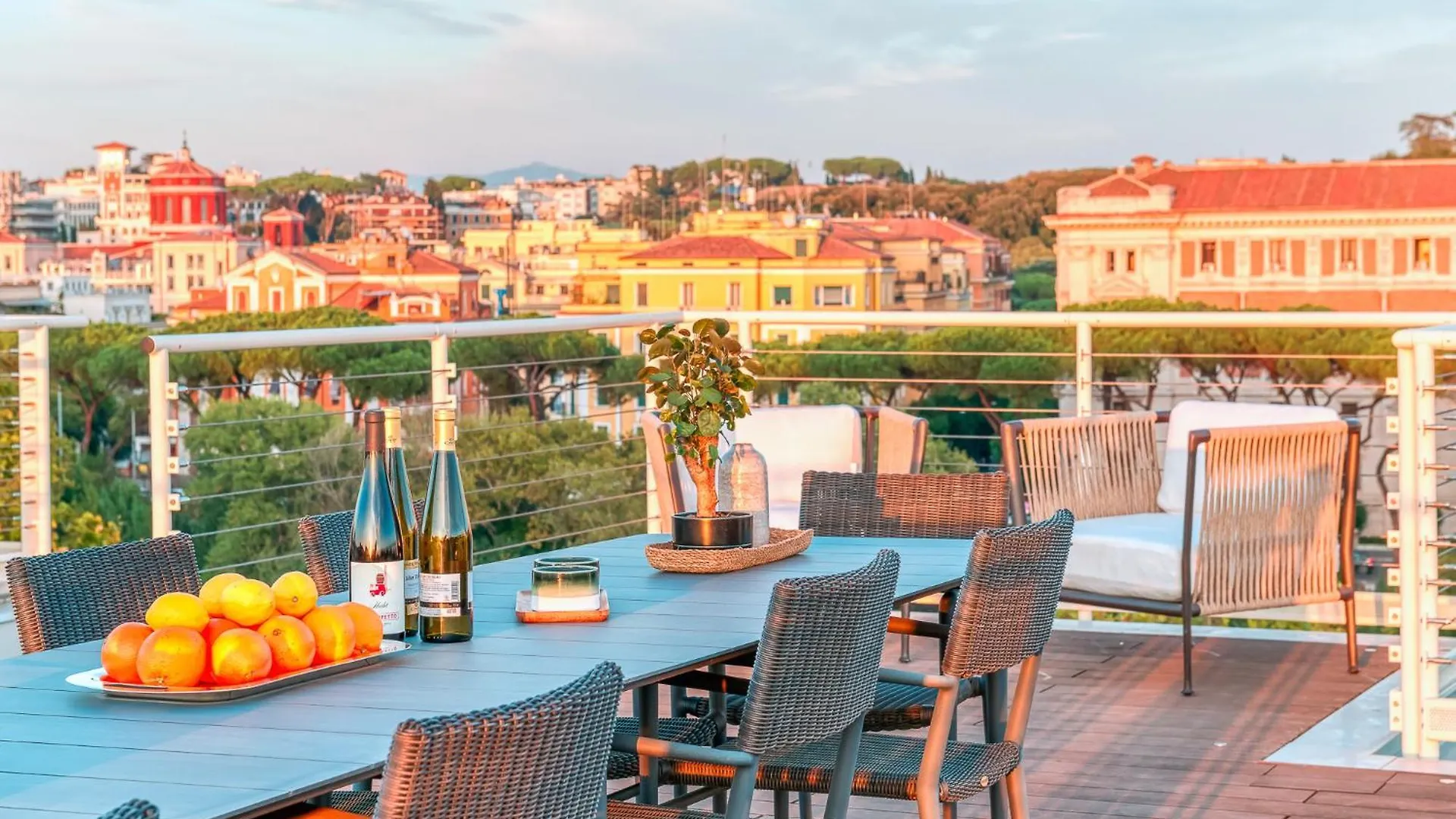 Skylife Tiber Luxury Penthouse Apartment Rome